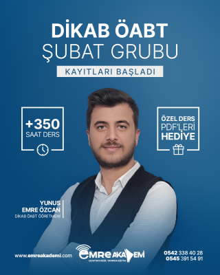 DİKAB ÖABT ŞUBAT GRUBU 