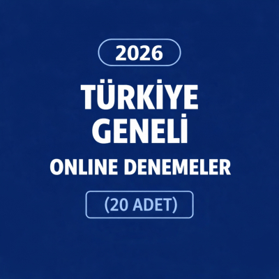 Türkiye Geneli Online Denemeler
