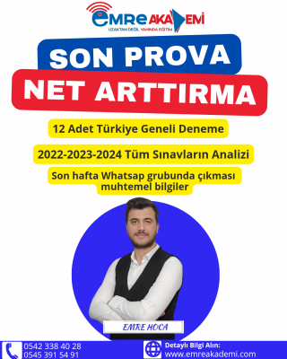 ÇIKMIŞ SORU ÇÖZÜMLERİ (VİDEO)