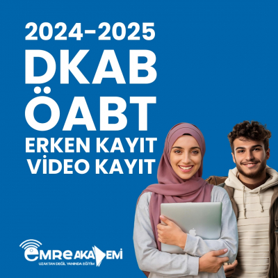 2025 DİKAB ÖABT VİDEO DERS