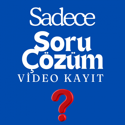 Soru Çözüm Video Kayıt 